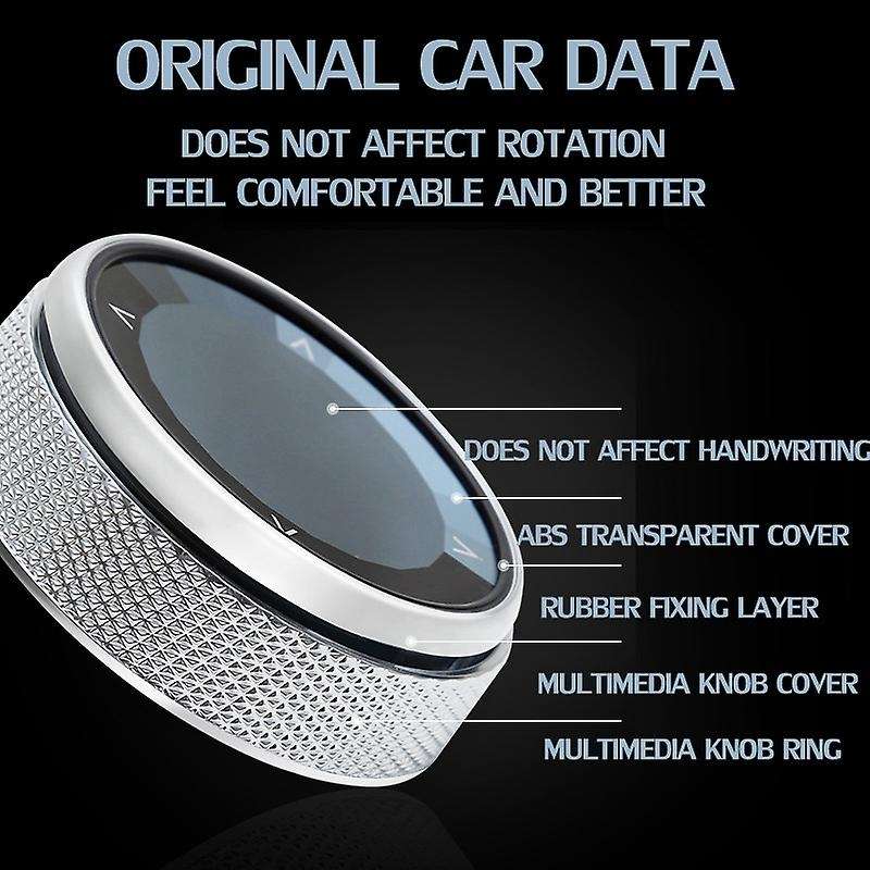 Car Crystal Multimedia Button Knob Cover Sticker Trim for 1 5 6 Series F20 F11 F18 F07 F06 F12 F25 F