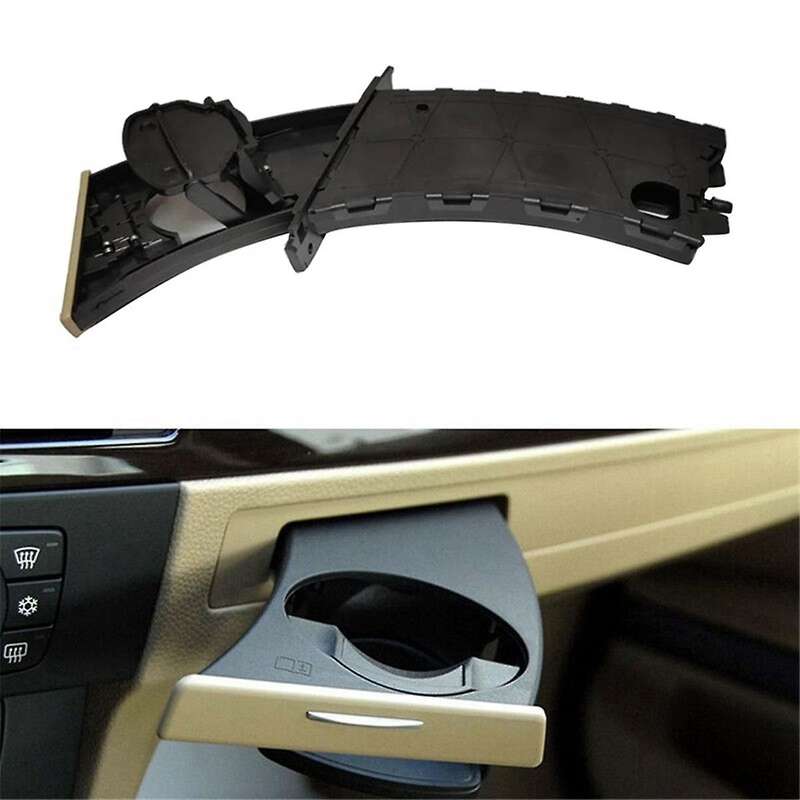 Car Cup Holder Assembly Left Driver Retractable Cup Holder Drink Holder for E90 E91 E92 E93 51459173