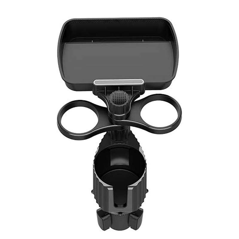 Car Cup Holder Expander Tray with Detachable Car Cup Holder Tray, Car Food Trays for Eating &cup Hol