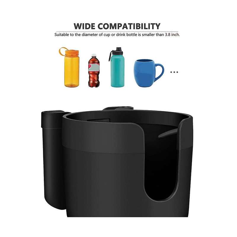 Car Cup Holder Expander, Multifunctional Cup Holder, 360 Rotation Car Drink Holders for Drink Bottle