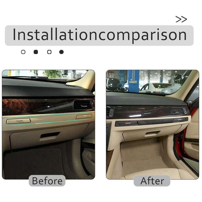 Car Cup Holder Trim Surround Panel for- E90 E91 E92 325I 328I 330I 335I 2005-2012