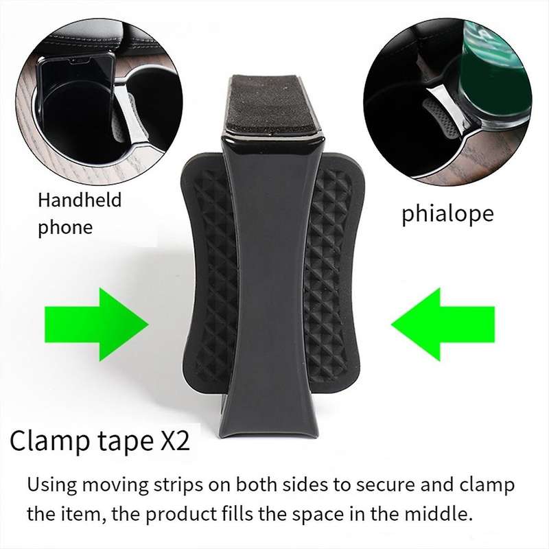 Car Cup Holder Limiter Insert Water Cup Slot Limit Clip for Model X S