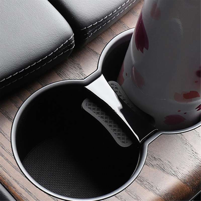 Car Cup Holder Limiter Insert Water Cup Slot Limit Clip for Model X S