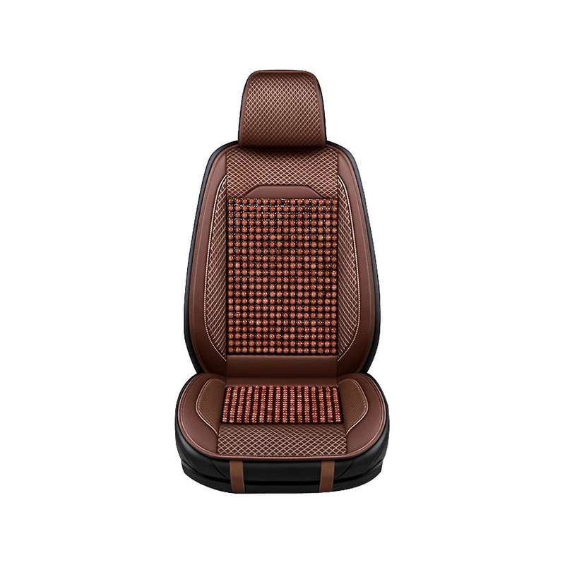 Car Cushion Car Cover Summer Single Piece Cushion Universal Cool Cushion Car Accessories Brown
