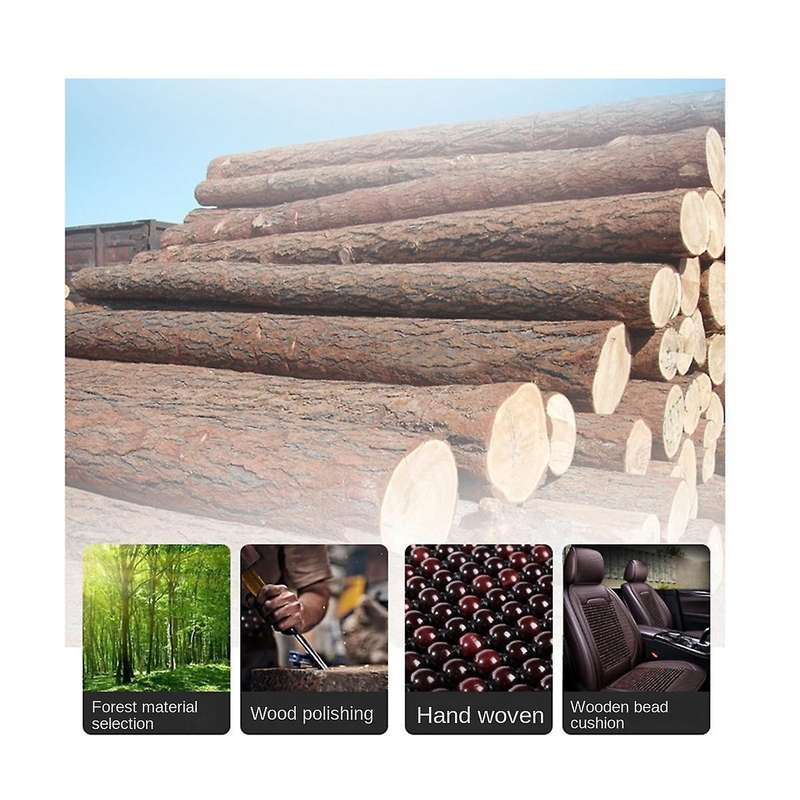 Car Cushion Car Cover Summer Single Piece Cushion Universal Cool Cushion Car Accessories Brown