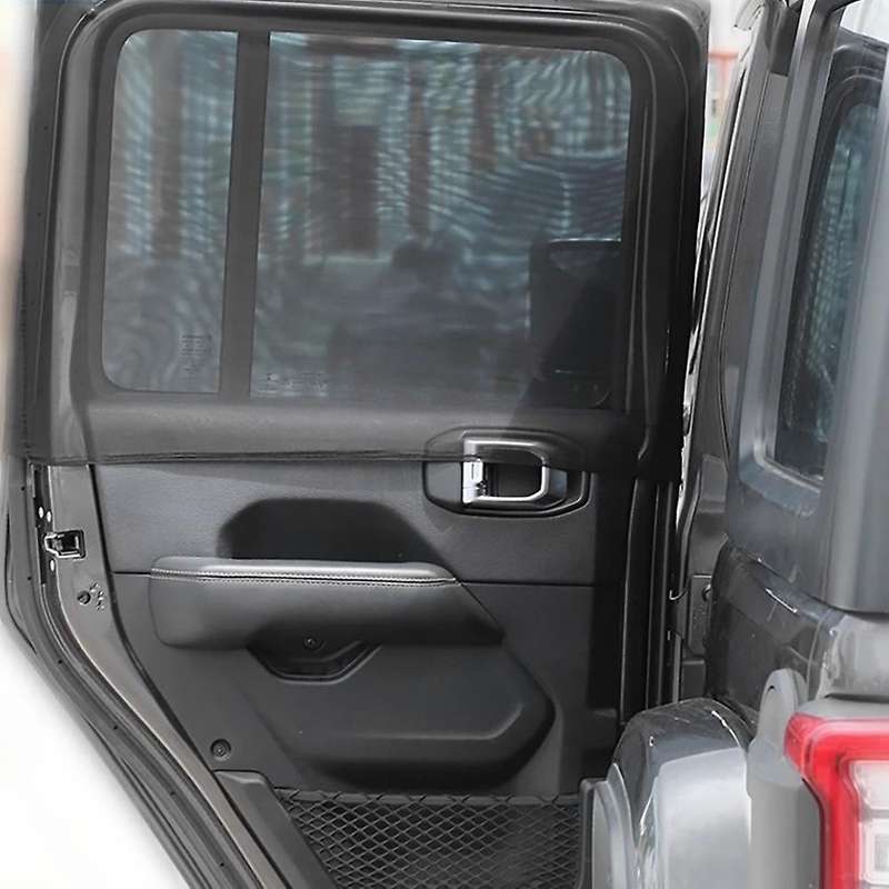 Car Curtain Anti-UV Sun Block Visor Cover Window Sunshade Insect Net for TJ JK JL1997-2021