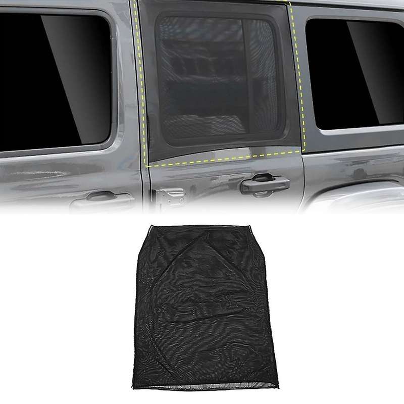 Car Curtain Anti-UV Sun Block Visor Cover Window Sunshade Insect Net for TJ JK JL1997-2021