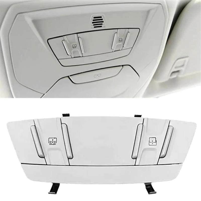 Car Curtain Switch Button + Skylight Switch Button Trim Reading Light Switch for Focus 2012-2018 KUG