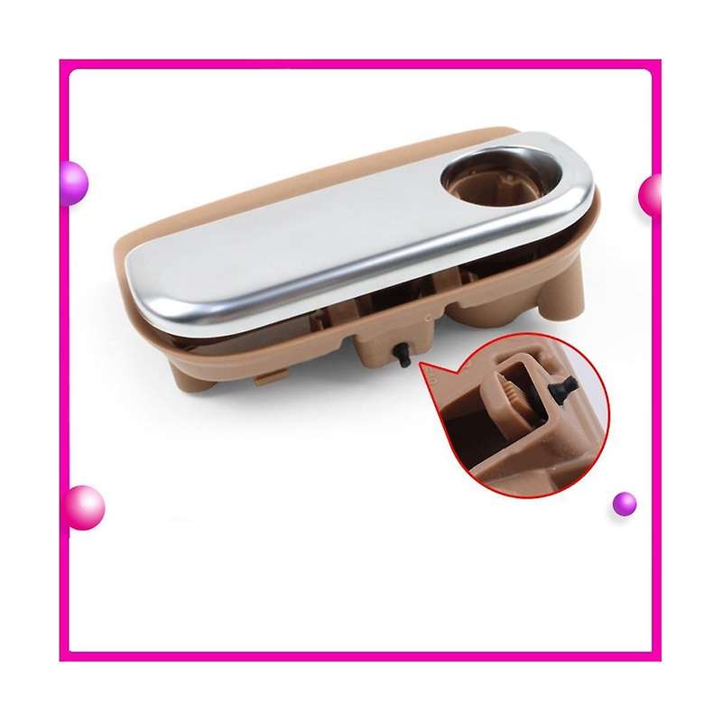 Car Dash Glove Box Passenger Side Door Switch Handle Trim for 718 (Black)