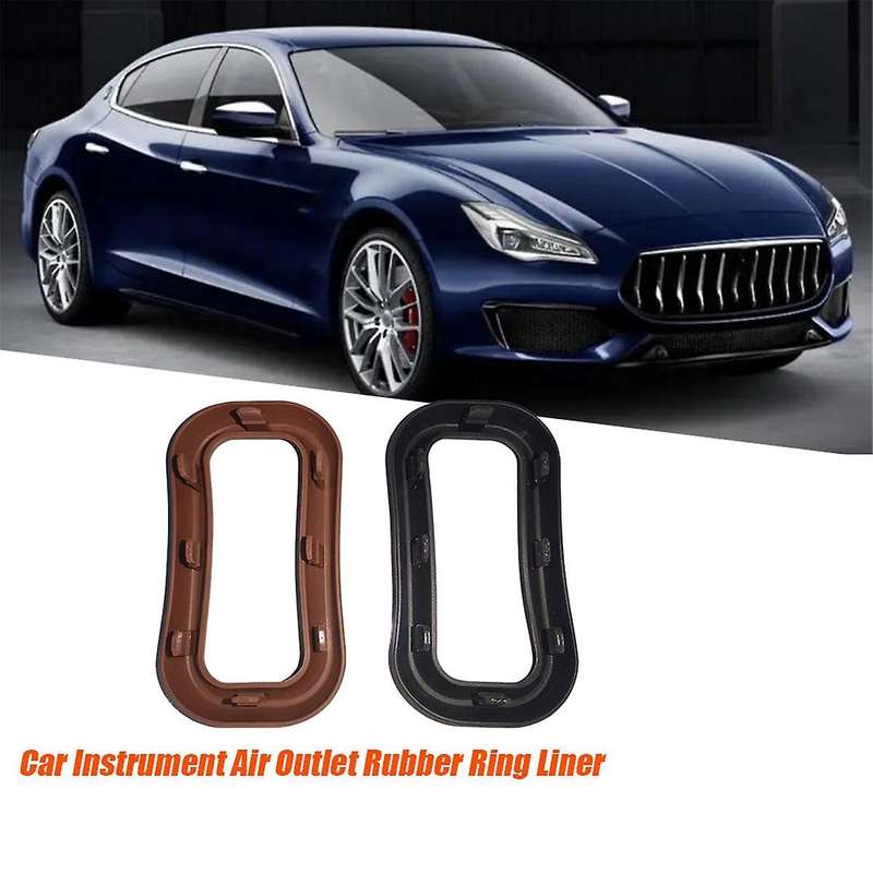 Car Dash Panel Liner 673001399 for Quattroporte M156 2014-2020 Instrument Side Air Outlet Rubber Rin