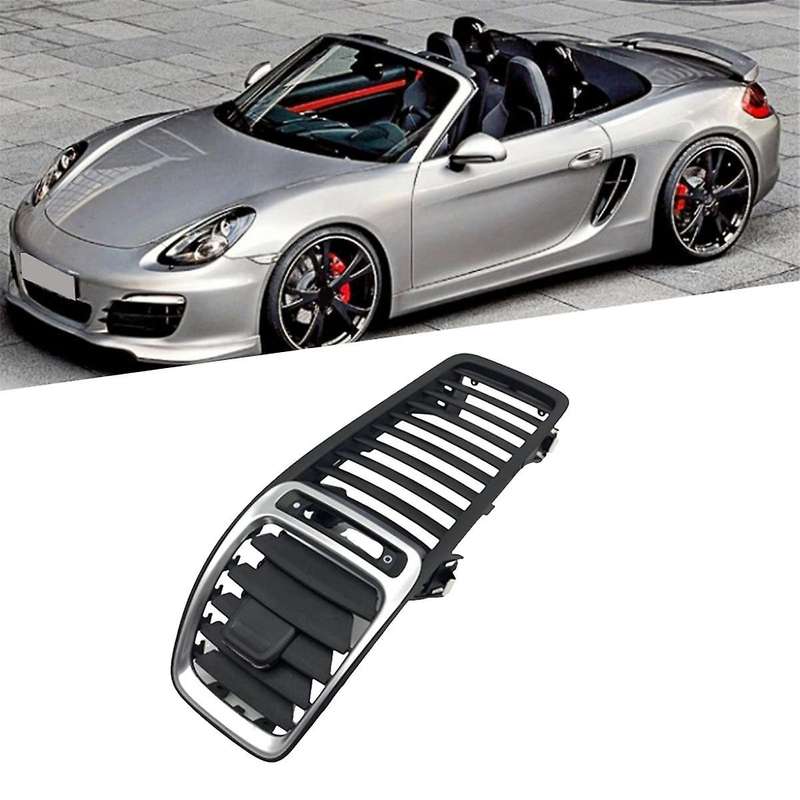 Car Dashboard Air Conditioner Outlet Vent Grille Cover Panel 98155213100 for 981 2012-2016 Black