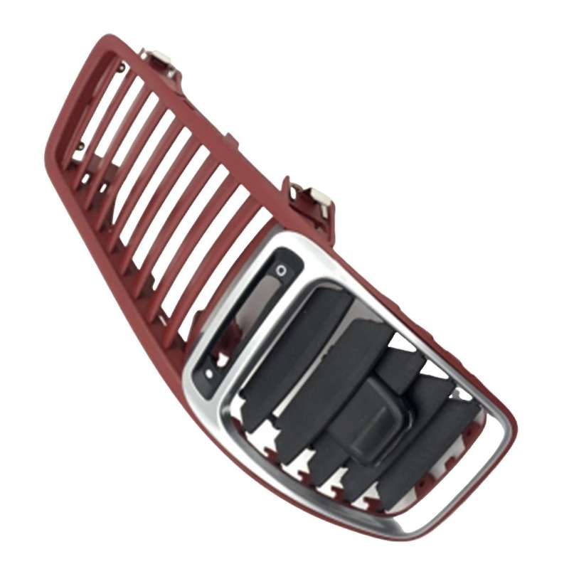 Car Dashboard Air Conditioner Outlet Vent Grille Cover Panel 98155213100 for 981 2012-2016 Red