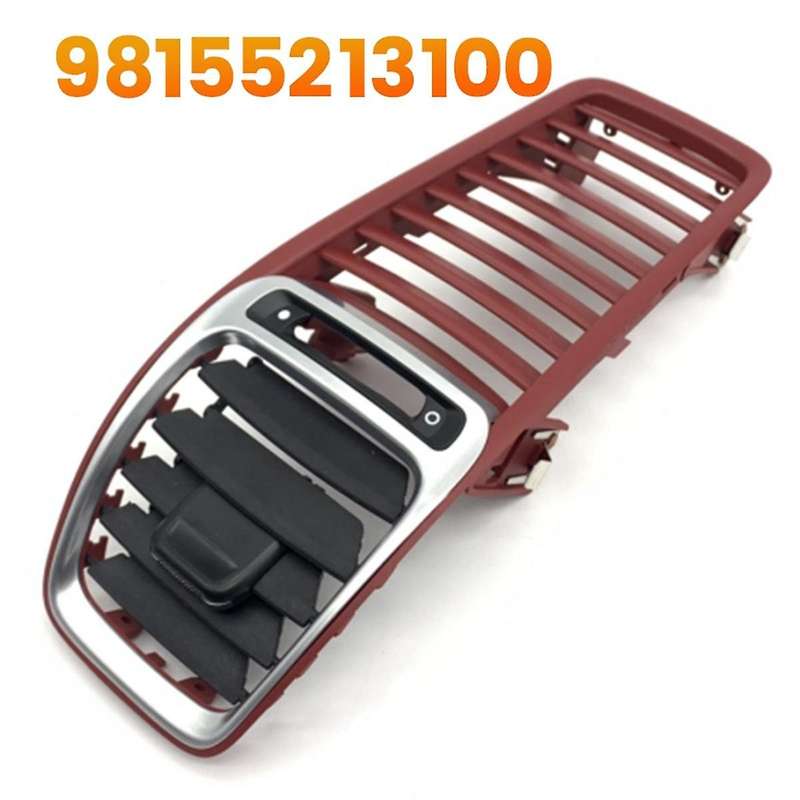 Car Dashboard Air Conditioner Outlet Vent Grille Cover Panel 98155213100 for 981 2012-2016 Red