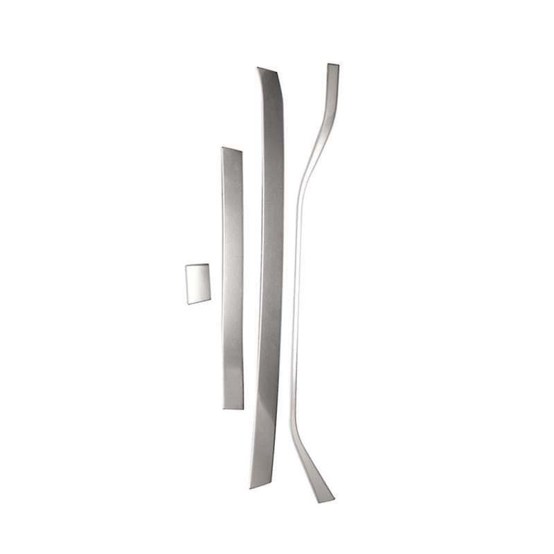 Car Dashboard Center Console Decorative Strips Decorative Accessories 2017-2022 Silver