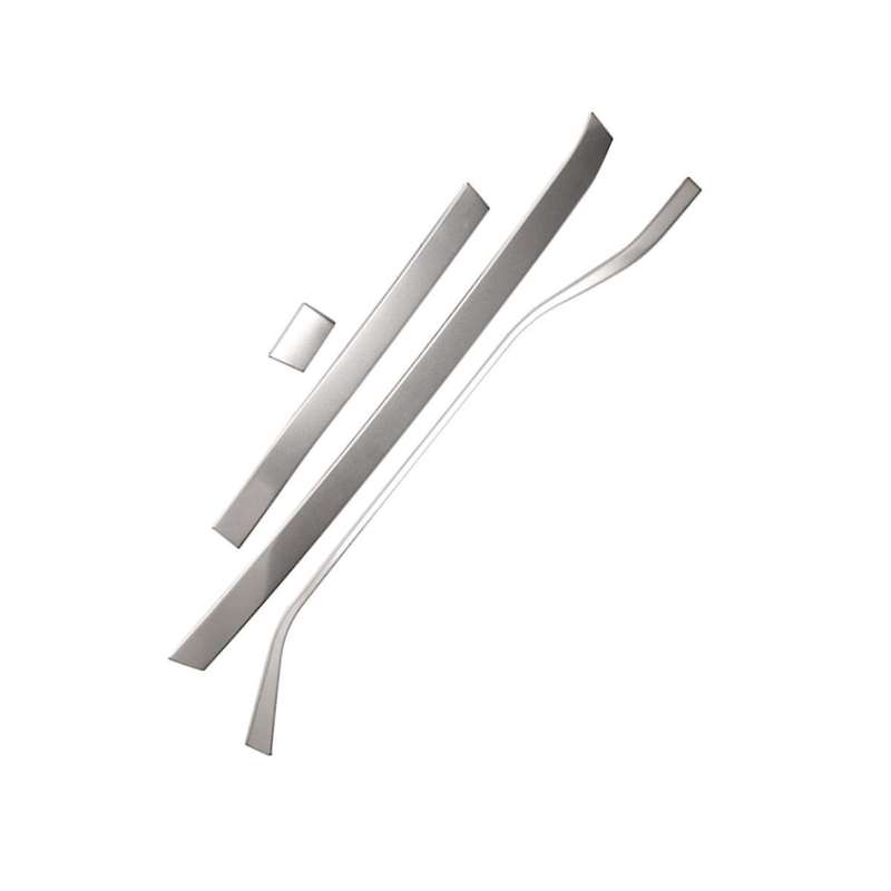 Car Dashboard Center Console Decorative Strips Decorative Accessories 2017-2022 Silver