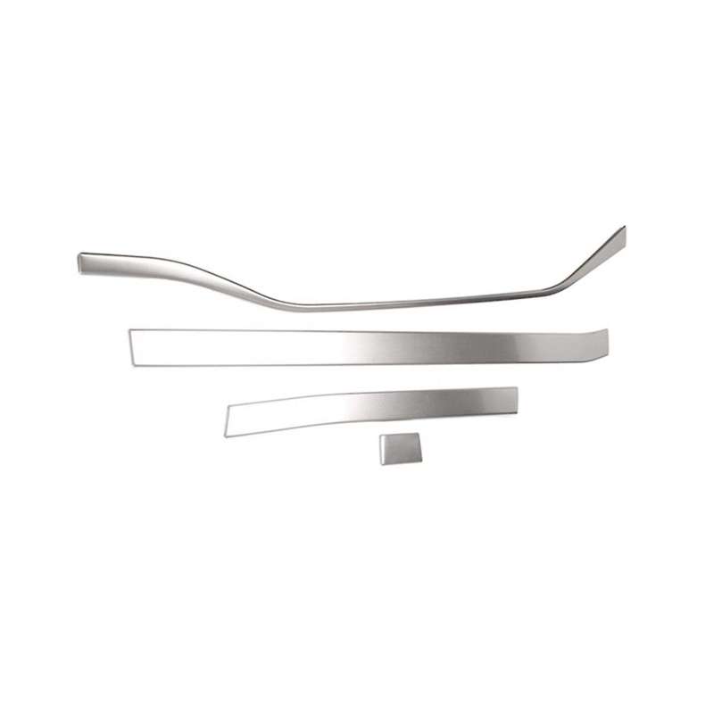 Car Dashboard Center Console Decorative Strips Decorative Accessories 2017-2022 Silver