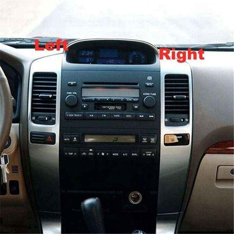 Car Dashboard Air Vent Panel 55474-60040 55475-60040 for Land Cruiser Prado FJ120 2003-2009 Air Vent