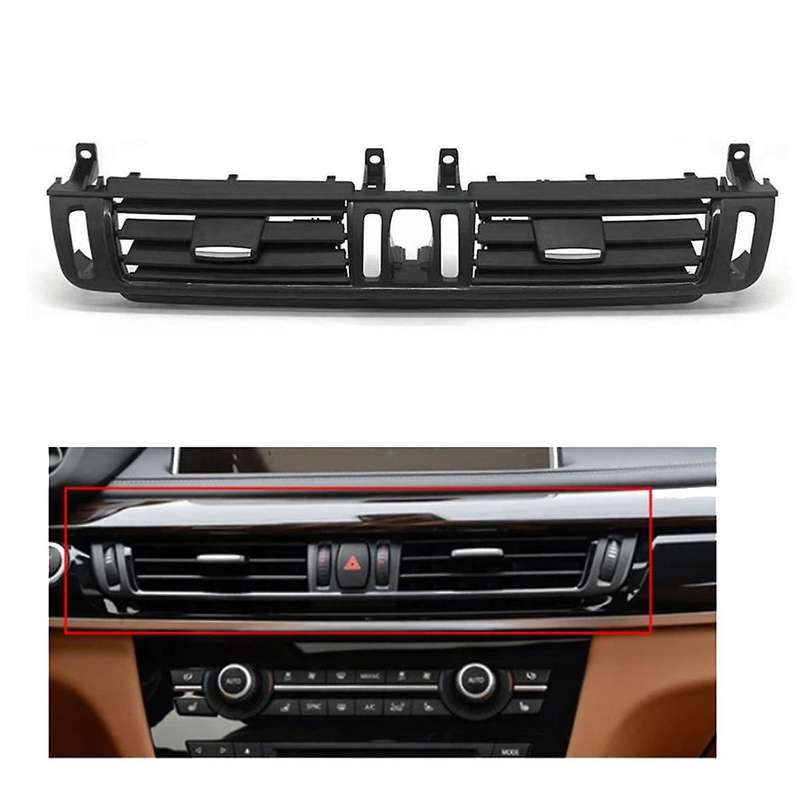 Car Dashboard Center Console Air Conditioner Ac Vent Outlet Grille for X5 F15 2013-2018 Car Accesso