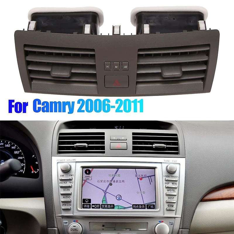 Car Dashboard Air Conditioning Vent Panel Grille Cover for 2006-2011 A/c Air Outlet Frame