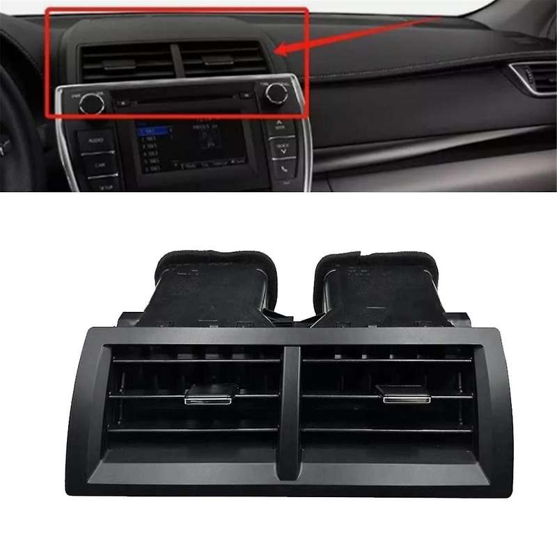 Car Dashboard Central Console Air Conditioner Outlet Assembly for 2012-2017 A/C Grille Vents