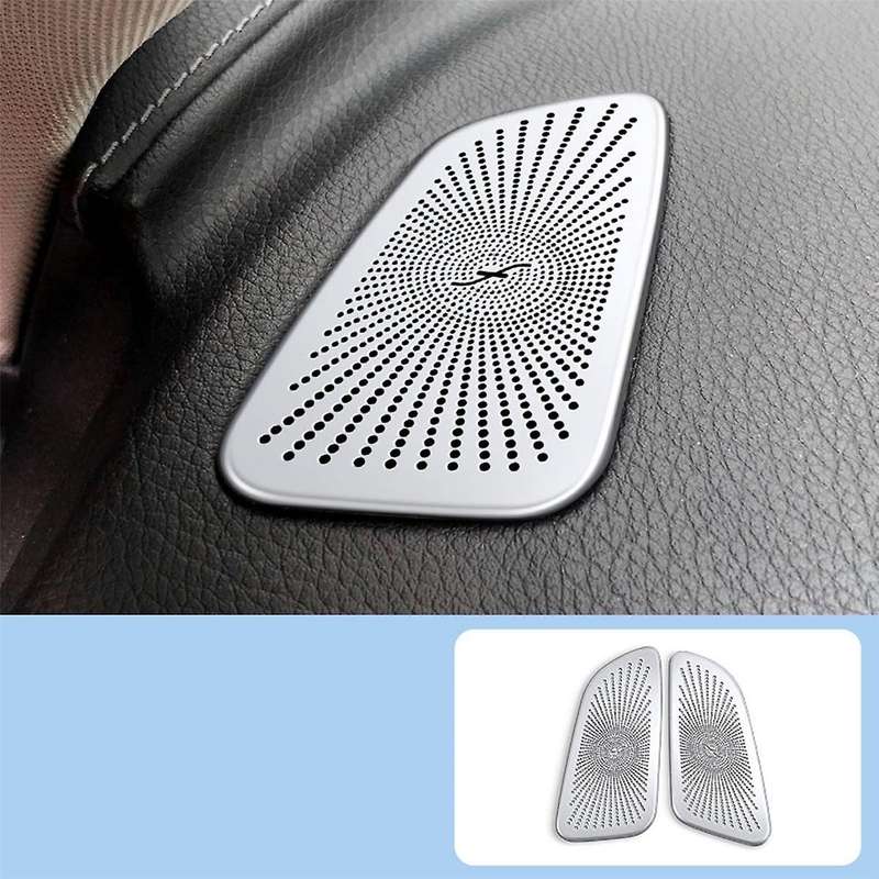 Car Dashboard Horn Cover Air Outlet Trim for GLC C-Class W205 C260 C200 X253 2015-2021 Speaker Cove
