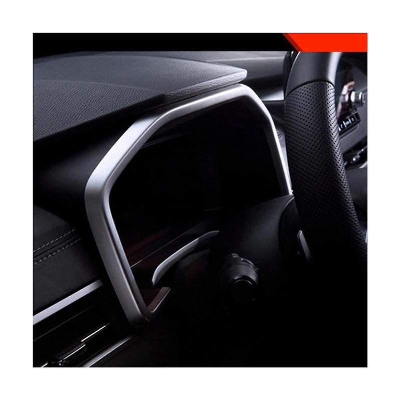 Car Dashboard Instrument Panel Frame Decorative Cover Sticker for 2022 2023 Chrome