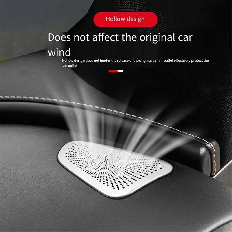 Car Dashboard Horn Cover Air Outlet Trim for C-Class W206 C260 C200 C300 2022-2024 Speaker Cover A
