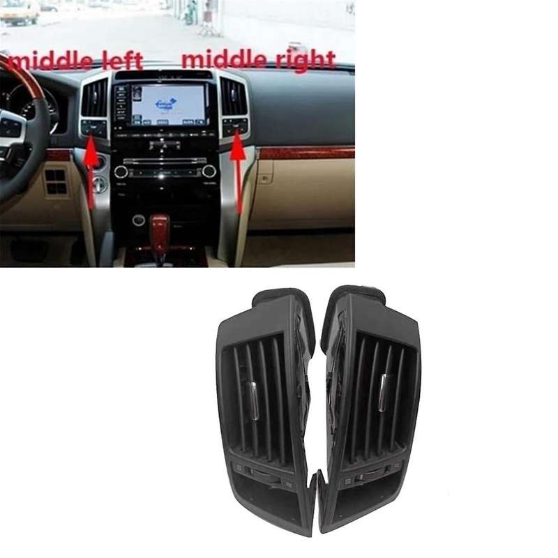 Car Dashboard Middle A/C Air Conditioner Outlet Assembly for Land Cruiser LC200 2008-2013 Condition