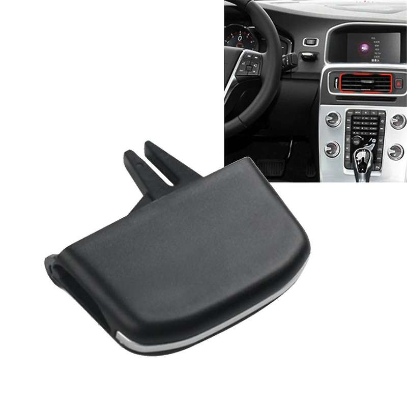 Car Dashboard Middle Long A/C Vent Outlet Tab Clip Repair Kit for S60 2011-2019 Air Vent Adjustment