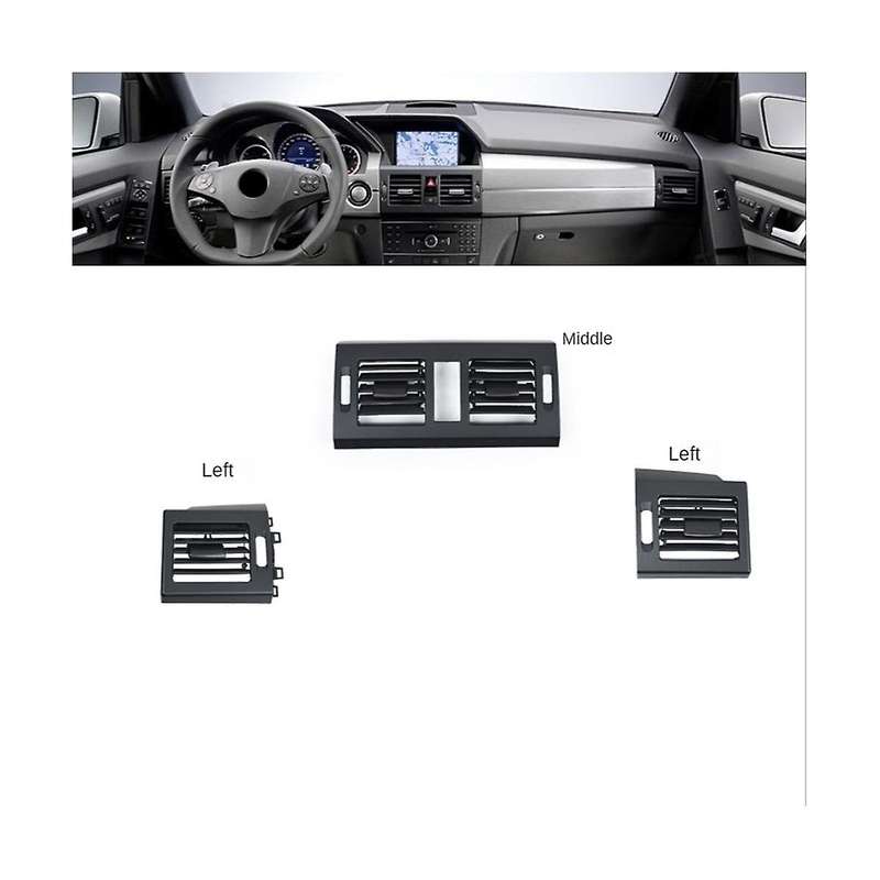 Car Dashboard Middle Air Conditioner Ac Vent Grill Outlet for 204 X204 Glk220 Glk250 Glk300 Glk350
