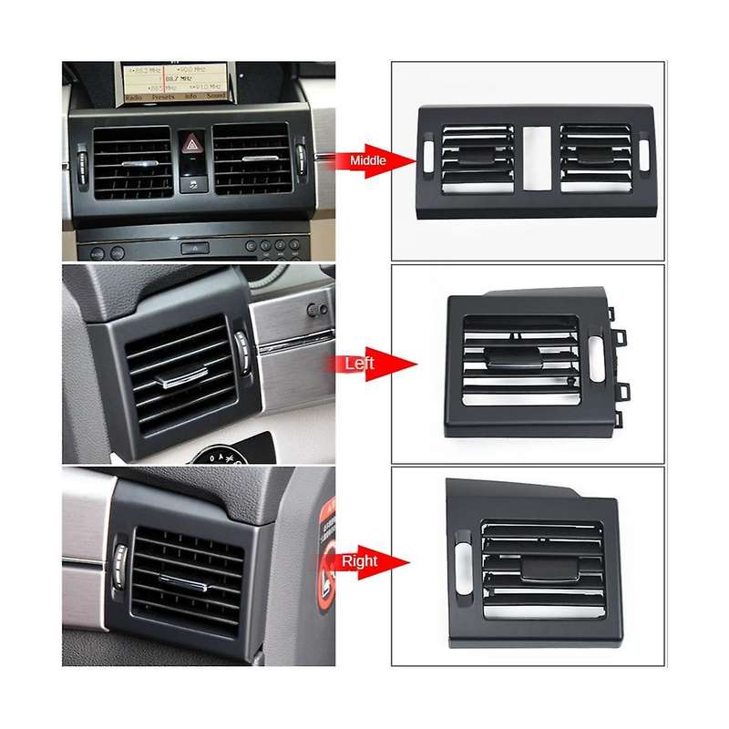 Car Dashboard Middle Air Conditioner Ac Vent Grill Outlet for 204 X204 Glk220 Glk250 Glk300 Glk350