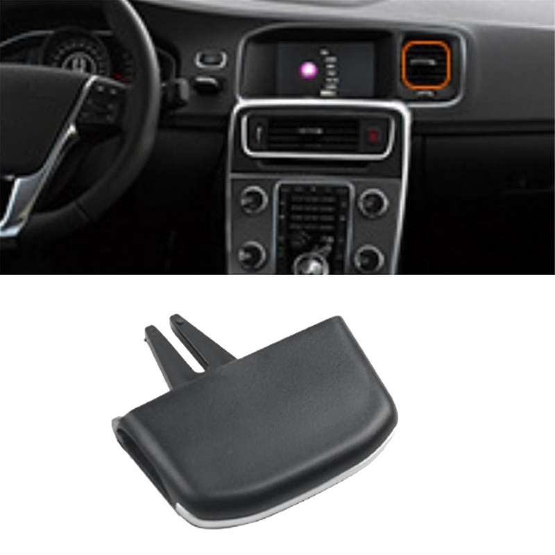 Car Dashboard Middle Short A/C Vent Outlet Tab Clip Repair Kit for S60 2011-2019 Air Vent Adjustment