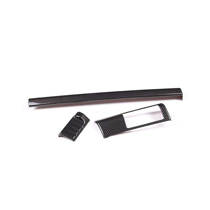 Car Dashboard Panel Cover Trim Decoration Stickers for 2 2007-2015 Accessories ,abs Carbon Fiber