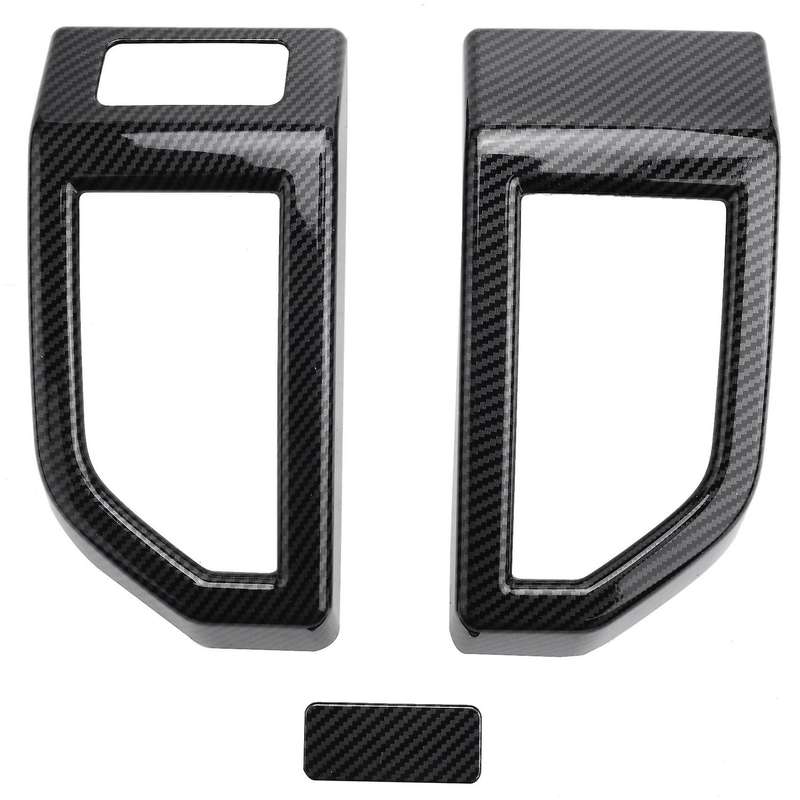 Car Dashboard Panel Air Conditioning Outlet Vent Covers Trim for 2015 2016 2017
