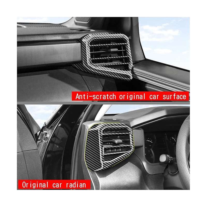 Car Dashboard Right and Left Air Conditioning Outlet Vent Frame Trim for 2022-2023 Interior Accesso