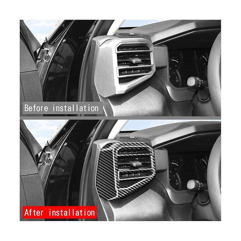 Car Dashboard Right and Left Air Conditioning Outlet Vent Frame Trim for 2022-2023 Interior Accesso