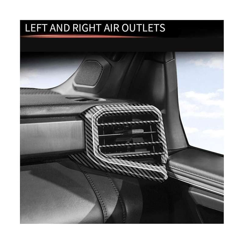 Car Dashboard Right and Left Air Conditioning Outlet Vent Frame Trim for 2022-2023 Interior Accesso