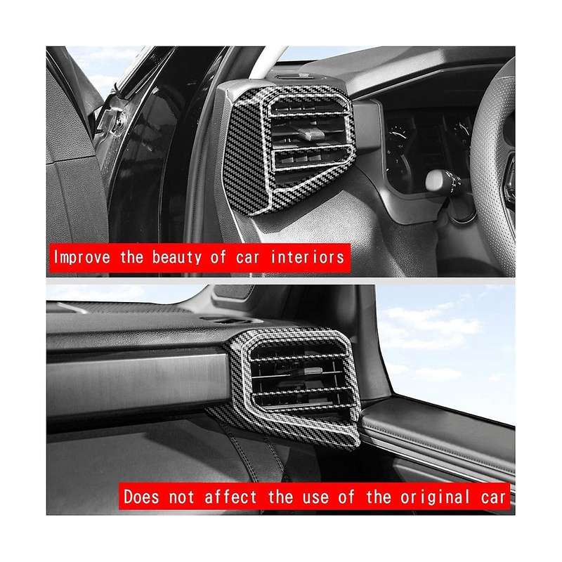 Car Dashboard Right and Left Air Conditioning Outlet Vent Frame Trim for 2022-2023 Interior Accesso