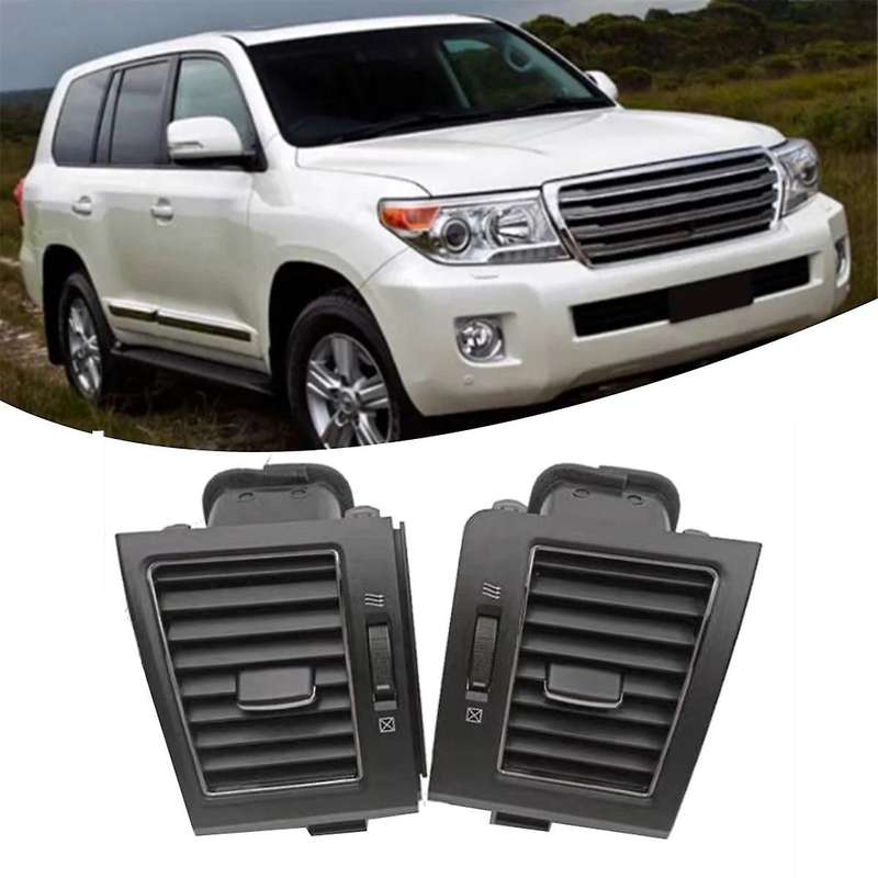 Car Dashboard Right Left Air Conditioner Outlet Assembly with Adjustment Switch for Land Cruiser LC2