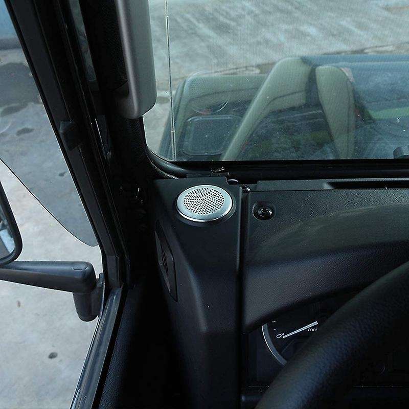 Car Dashboard Speaker Trim Cover Aluminum Alloy for 90 110 130 2004-2016 for XE XF