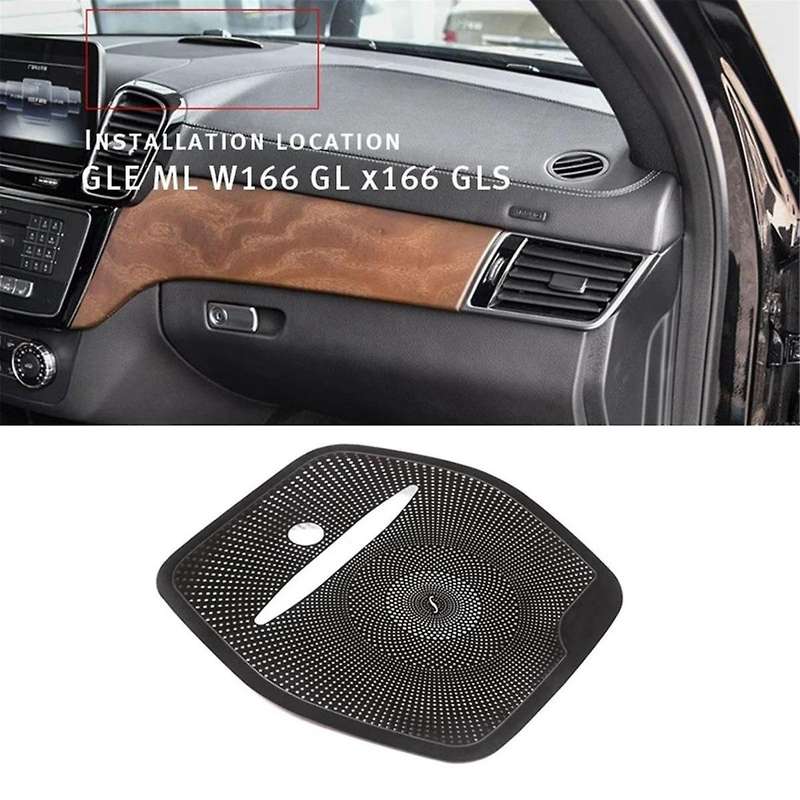 Car Dashboard Speaker Grille for - ML W166 X166 GLS Dashboard Speaker Cover Decoration