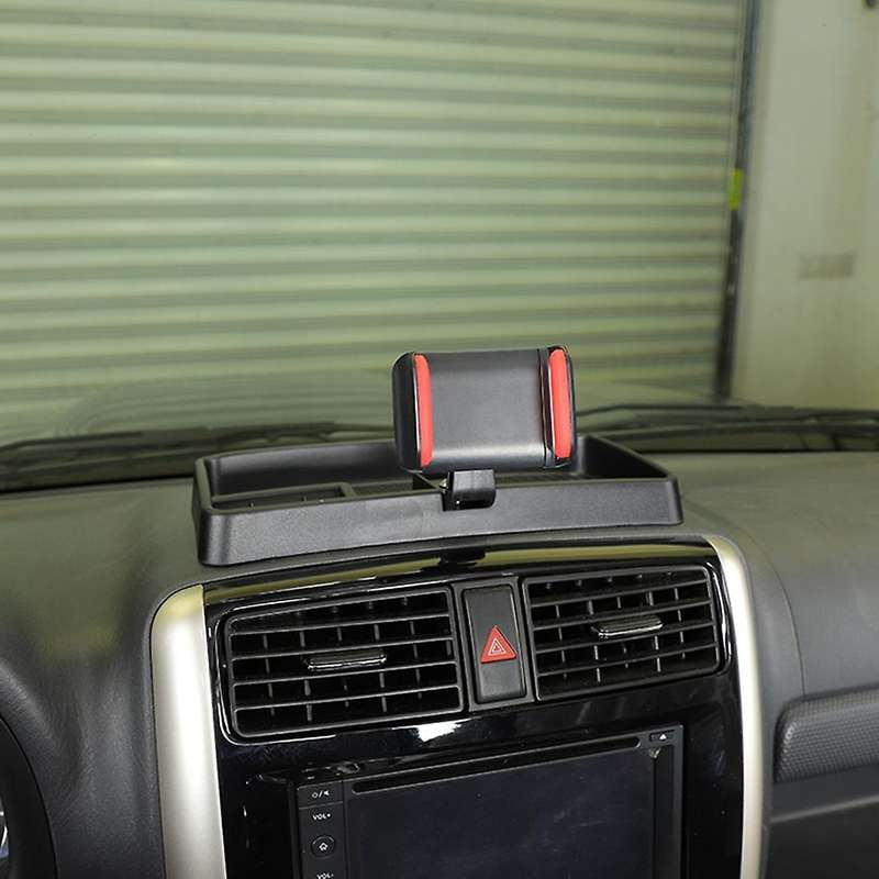Car Dashboard Storage Box Phone Tablet Holder Organizer Tray for Jinmy 2007-2017 Accessories , Black