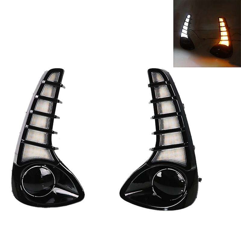 Car Daytime Running Lights Car Front Bumper Fog Lights Daytime Running Lights Auto Parts for Vios 20
