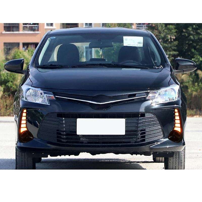 Car Daytime Running Lights Car Front Bumper Fog Lights Daytime Running Lights Auto Parts for Vios 20