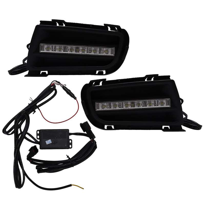 Car Daytime Running Light LED DRL Fog Lamp Driving Lights Front Bumper Accessories for 6 2006 2007 2