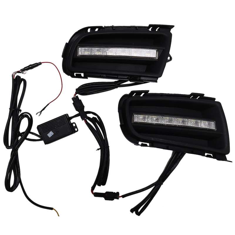 Car Daytime Running Light LED DRL Fog Lamp Driving Lights Front Bumper Accessories for 6 2006 2007 2