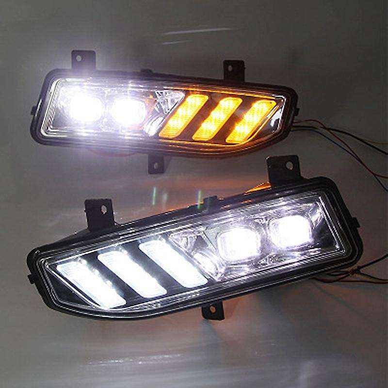 Car Daytime Running Light LED Front Fog Light for Sentra 2020 Xtrail 2017-2020 2019 2020 Kicks 2017-