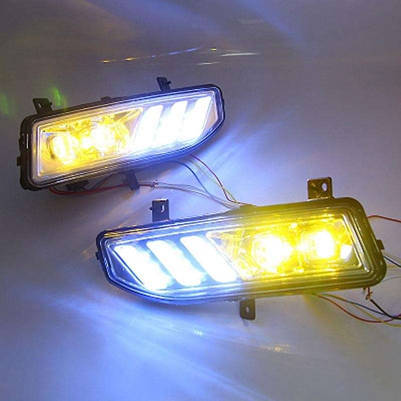 Car Daytime Running Light LED Front Fog Light for Sentra 2020 Xtrail 2017-2020 2019 2020 Kicks 2017-