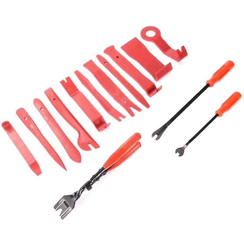 Car Decoration Bisassembly Buckle Kit Instrument Panel Audio Radio Installation and Repair Kit 19Pcs