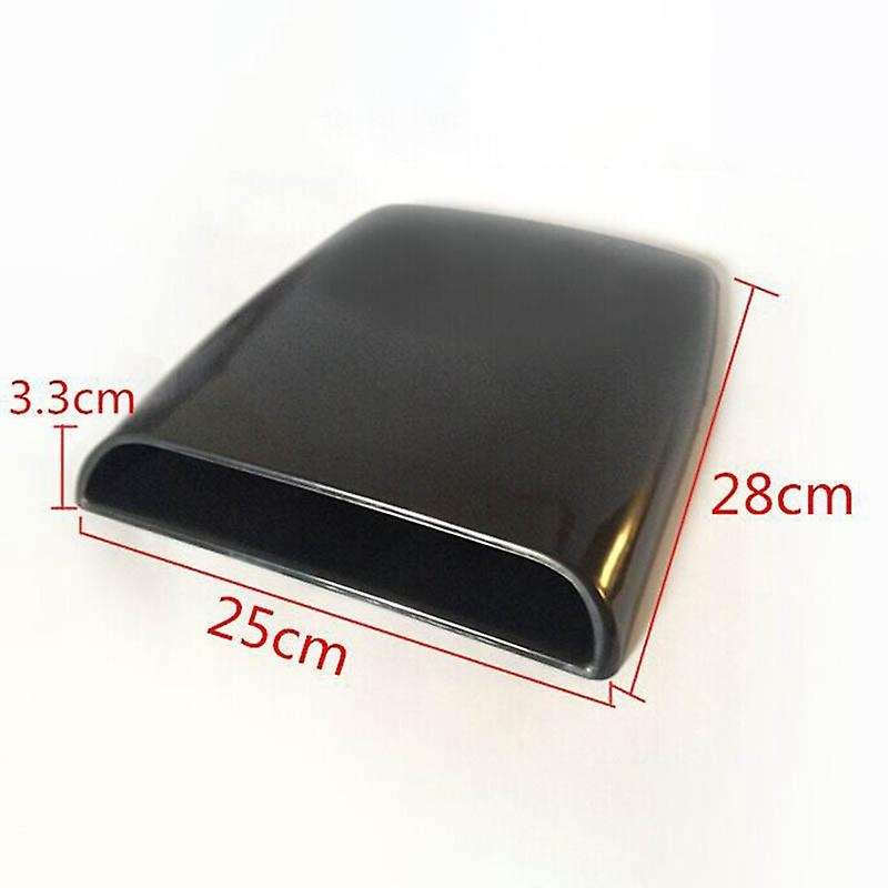 Car Decorative Air Simulation Air Flow Decorative Intake Hood Scoop Bonnet Vent Cover Intake Hood Sc